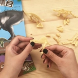 Поделки из бумаги, динозавр для детского сада, трехмерное оригами, игрушка, DIY, детская поделка своими руками, 2-3-6 лет, в 3d формате