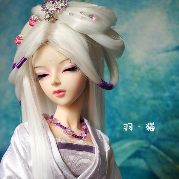 Only dolls. Куклы азиаты БЖД. Аутентичная кукла. Yao chi. Кукла BJD купить серая Лисичка Лунная.