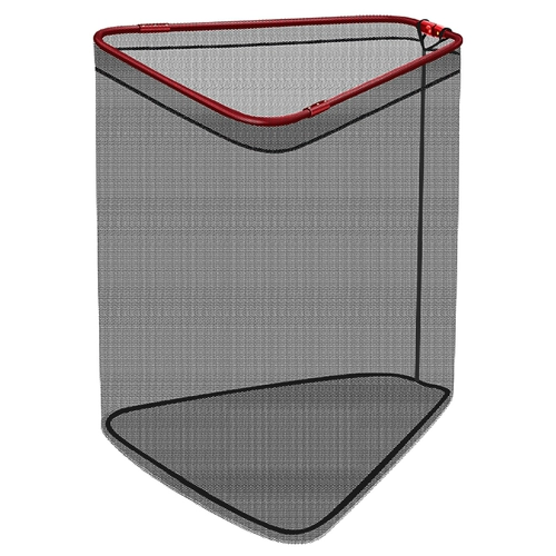 Tab Треугольная головка подсака углублена и складная, чтобы предотвратить зацепление крупных предметов, черных ям, крупных предметов и крупной рыбы. Сетчатый карман не