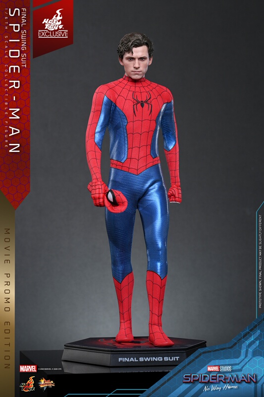 In Stock Hottoys Ht Mms862 Spider-Man Ultimate Swing Suit