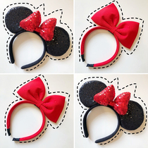 2019 Female baby princess 2 bow hair band 3-4-5 years old girl concave shape headdress childrens cartoon hair accessories