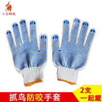Bird catching gloves medicine feeding gloves funny pet gloves super strong and thick to prevent being bitten and scratched by pets