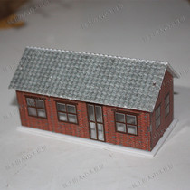 Homemade sand table building model material spire bungalow bungalow house hand-assembled mini cottage small house