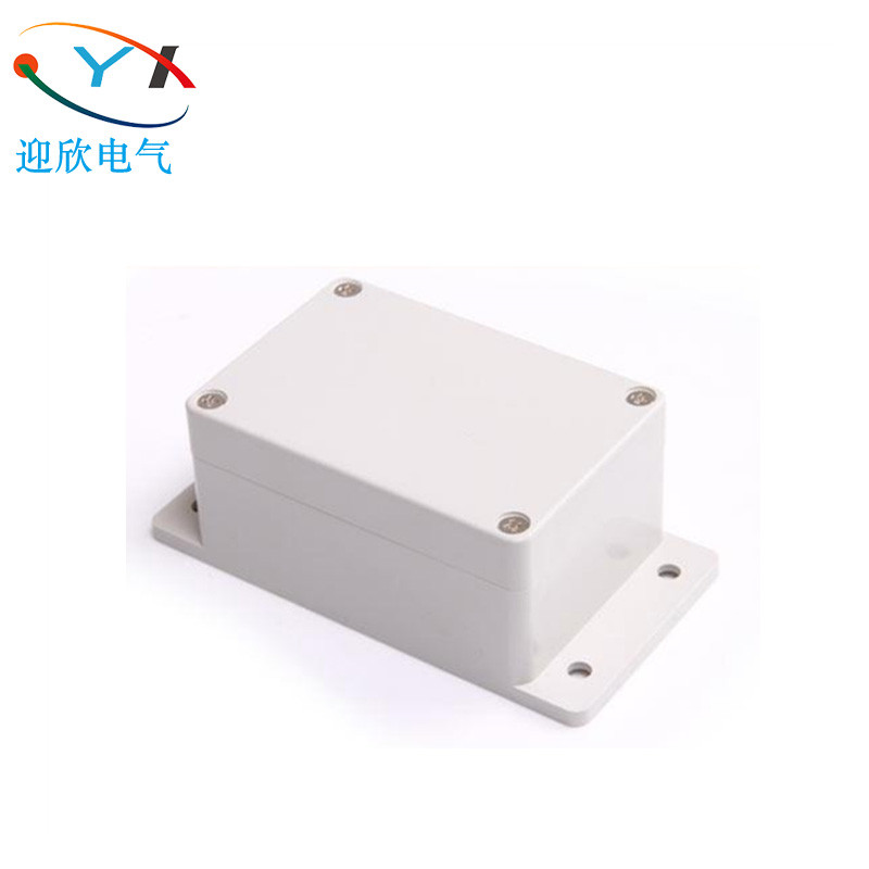 100 100 68 50 waterproof junction box line outdoor plastic housing with ear waterproof case cable wiring insulation dust resistance