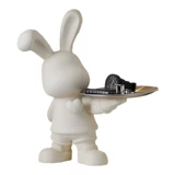 Система хранения для ключей, керамический кролик для гостиной, настольный креативный современный и минималистичный декор