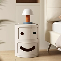 Творческий смайлик маленький детская комната прикроватный шкаф современный минималистский шкафчик для спальни милый прикроватный шкаф