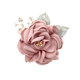 Korean fabric camellia flower brooch, simple and elegant fashion corsage pin buckle coat coat elegant accessories for women