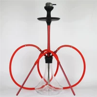 Двойная трубка красная