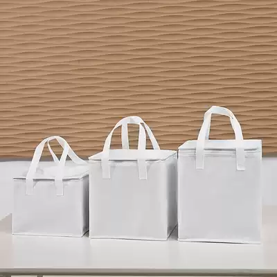 White 4-inch 6-inch 8-inch 10-inch 12-inch birthday cake insulation bag refrigeration bag delivery bag customization