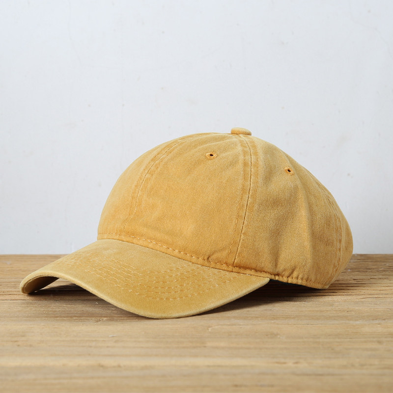 Cap men and women 100 hitch a retro to do old washed caps Outdoor casual duck tongue hat lovers Baseball Cap Youth Cap