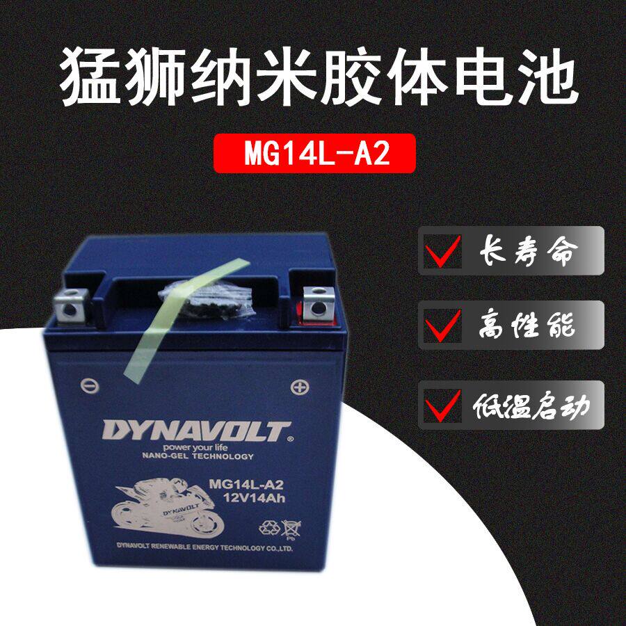YB14L-BS Motorcycle Battery Maintenance Free Battery Original JH600 Kawasaki KLR650