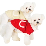 Щенка одежда осень и зимняя одежда Тедди бишон медведь маленькая собака и кошачьи животные зимние пиджаки плюс бархатное утолщенное хлопковое пальто домашнее животное веселье