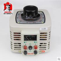 Dresi single-phase voltage regulator 1000w input 220v voltage regulator TDGC2 1kva adjustable 0v-250v