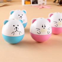 Powerful 0522 Pencil Sharpener Cute Cartoon Pencil Sharpener Creative Tumbler Pencil Sharpener Pupil Pencil Sharpener