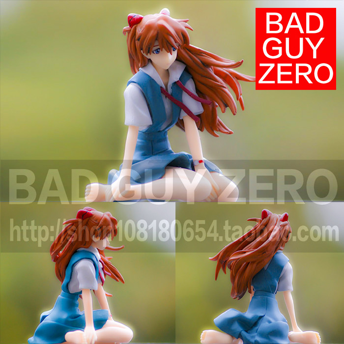 Ultra rare Japanese version EVA limited edition Asuka SEGA new theater version school uniform uniform model