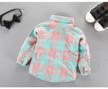 Boys clothing 1 Spring and Summer 2 childrens clothes 3 shirt shirt 4 long sleeve 5 baby 6 Tide 7 years old 9 inch shirt little boy boy treasure