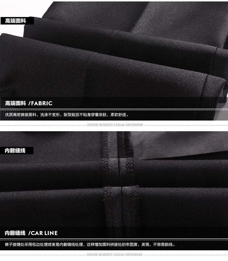 Pantalon droit JOEONE pour automne - Ref 1489396 Image 25