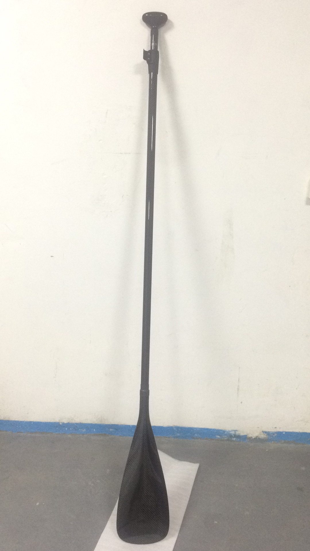 180-220cm full carbon two sections adjustable boat paddle SUP paddle leather rowing boat paddle inflatable plate high-end boat paddle