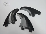 FCS Black Plastic Fin Surfing Plastic Пластиковый черный хвост RUD Короткая доска рыбная панель длинная плана Fin Fin