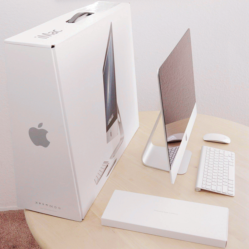 Apple/Imac Apple All-In-One Computer Ultra-Thin Desktop 21/ 27inch Full Set of Design Game Clips