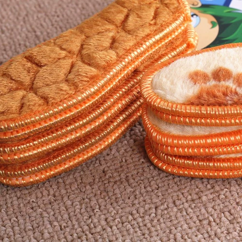 Зимние детские утепленные дезодорированные флисовые хлопковые стельки для мальчиков, впитывают пот и запах