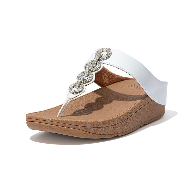 Fitflop Women's Summer Flip-Flops, Fashionable Genuine Leather Thick-Soled Loose-Fitting ins Trendy Beach Shoes, Thong Sandals, Original Model Fitflop Women's Summer Flip-Flops, Fashionable Genuine Leather Thick-Soled Loose-Fitting ins Trendy Beach Shoes, Thong Sandals, Original Model