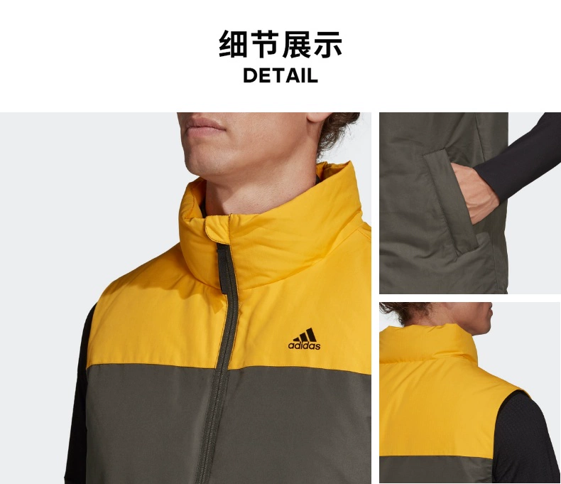 Adidas Adidas Men 2019 Winter Mới Áo chống gió ngoài trời Vest Vest FS0035 - Áo thể thao