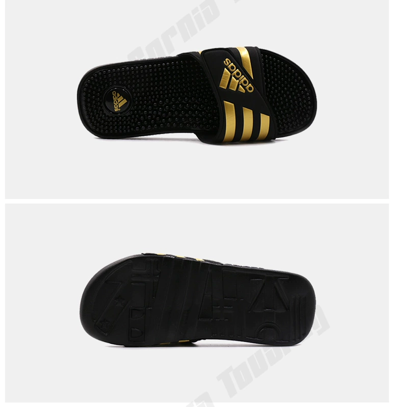 Adidas adidas nam Velcro mang giày bãi biển tiêu chuẩn vàng thể thao giản dị dép và dép 278747