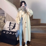 Небольшой шерстяной демисезонный вкладыш с пухом, шерстяное пальто, подходит для подростков