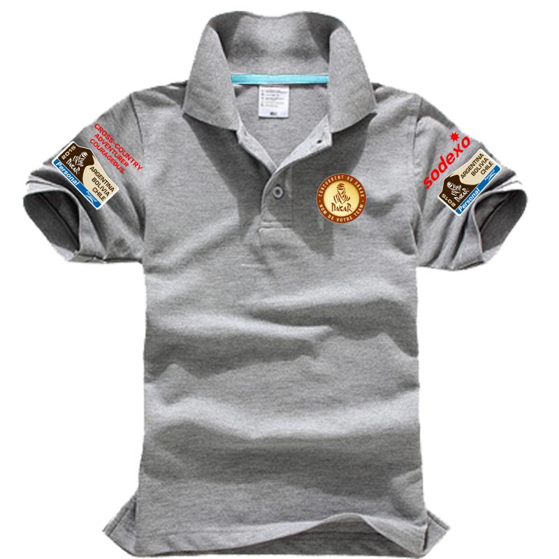 POLO áo sơ mi nam ve áo đầu máy xe lửa cảng gió nửa tay áo thun Paul áo thun nam in cờ nước ngắn tay áo polo