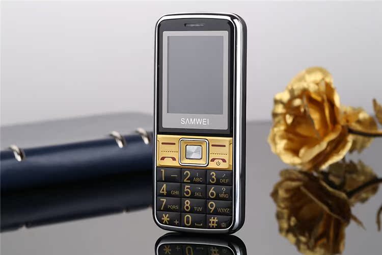 SAMWEI ba chiều C10 viễn thông máy già CDMA2G điện thoại di động cao tuổi phiên bản viễn thông nam nữ màu đen cũ