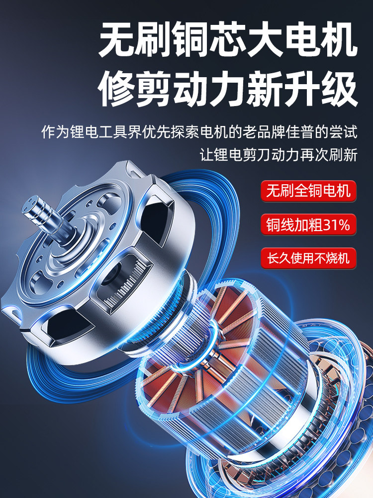 Electric Scissors, Rechargeable Fruit Tree Pruning Shears, Electric Branch Pruners, Special Scissors for Cutting Branches, Lithium Battery Scissors, Iron Sheet Cutting Tool