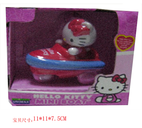威哈 kt cô gái mèo chơi đồ chơi nhà hello kitty Hello Kitty nhạc chuông xe đẩy cửa hàng đồ chơi