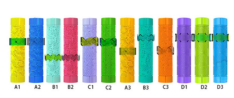 Love Candy Maze Boy Intelligence Toy 3D Stereo Cube Focus Đào tạo trò chơi giải nén yên tĩnh shop đồ chơi trẻ em