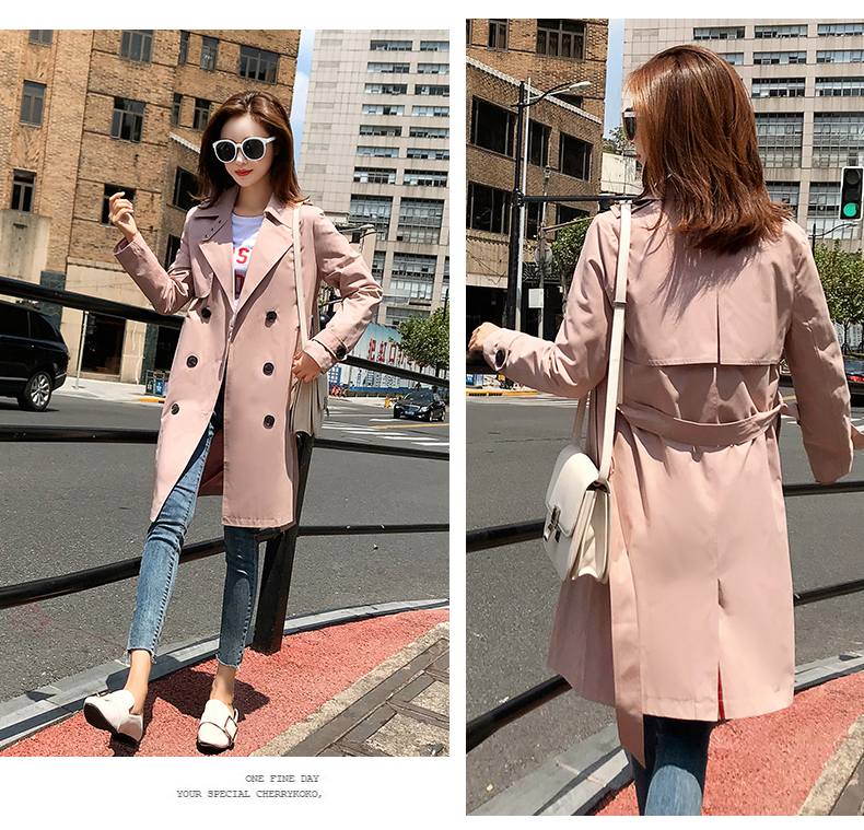 Trench pour femme en Coton - Ref 3226313 Image 20