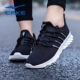 Giày thể thao Hongxing Erke Giày nữ mùa xuân mềm dưới ánh sáng giày chạy bộ sinh viên hoang dã thương hiệu giày da trắng - Giày chạy bộ