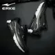 Giày thể thao nam Hongxing Erke đệm khí mùa thu 2019 thương hiệu da trắng giày chạy bộ ngôi sao đỏ erke giày nam R - Giày chạy bộ