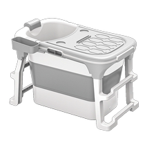 Household sweat steaming tub bathing thickened adult childrens bath tub bathing bath tub adult foldable full-body bathtub