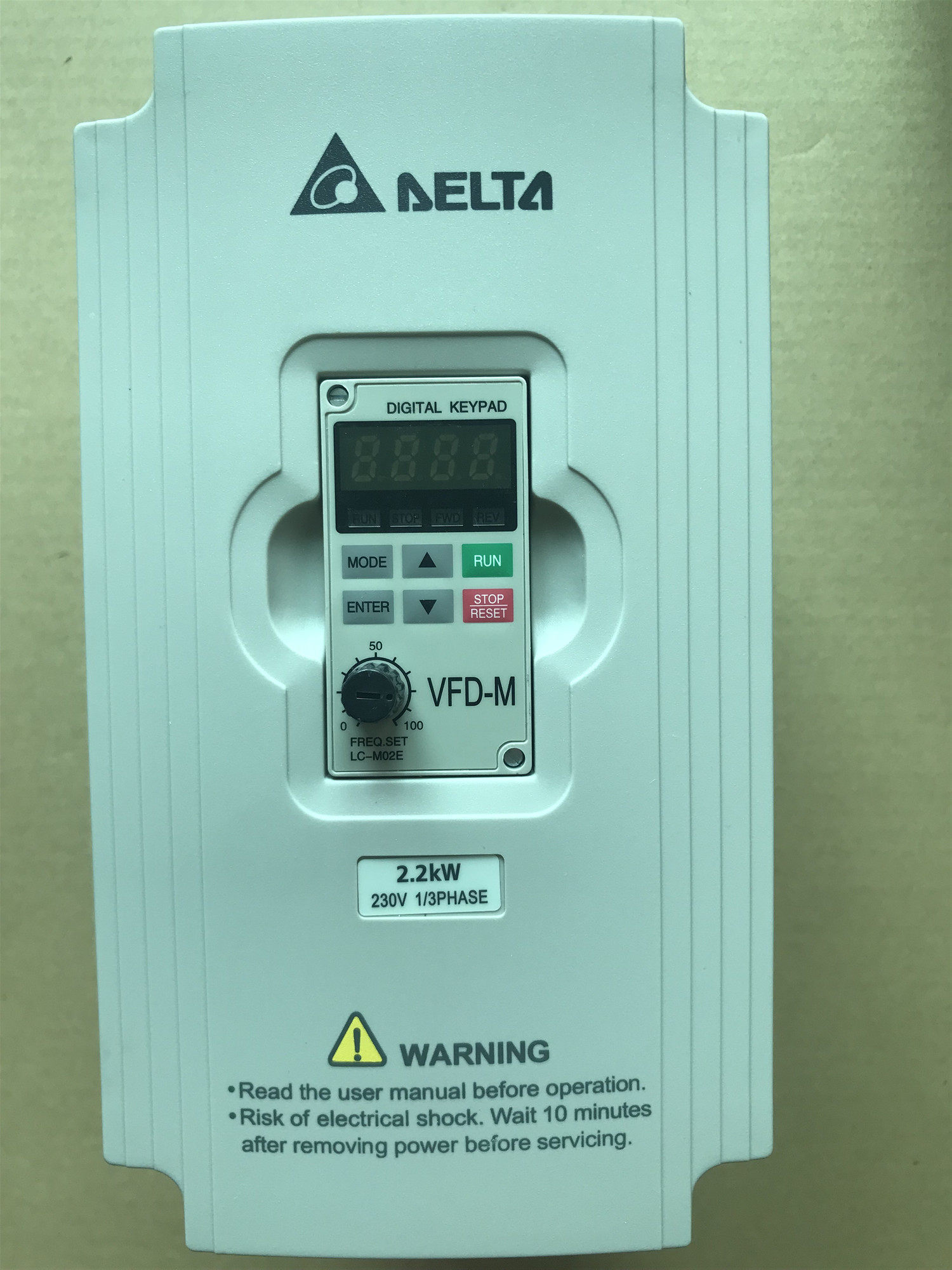 Spot Delta Zhongda Electric Pass Delta Inverter VFD022M21A 2 2KW 230V 1 3PHASE