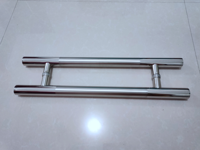 600X400mm hole-distance glass door large handle stainless steel big handle tempered glass big grip wooden door armrests 
