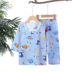 Childrens lụa pajama bộ ở trẻ em quần áo nhà mỏng trẻ em điều hòa không khí bộ đồ ngủ quần áo em bé siêu mỏng quần áo mùa hè. 