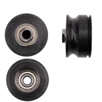 Suitable for Kone elevator door hanging wheel upper hanging wheel 45*26*6000 door pulley CN0454 double slot elevator accessories