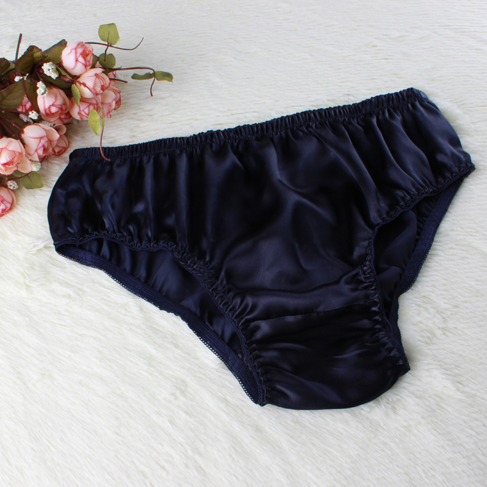 Đầy đủ 3 thanh làm đẹp 100% lụa Quần lót lụa nam Quần short thoáng khí thoải mái Tóm tắt lụa quần sịp siêu nhân
