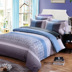 Khoe Thủy dệt bông denim giường bông vải giường chăn 1.8m người ba mảnh 1,5 mét - Bộ đồ giường bốn mảnh bộ chăn ga gối Bộ đồ giường bốn mảnh