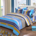 Khoe Thủy dệt bông denim giường bông vải giường chăn 1.8m người ba mảnh 1,5 mét - Bộ đồ giường bốn mảnh bộ chăn ga gối Bộ đồ giường bốn mảnh