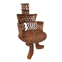 Collection of Things) Africa Imports Jima Country retro wood chair Essex Artisanal Wood Carving Furniture SILENT WIND ANTIQUE OBJECTS