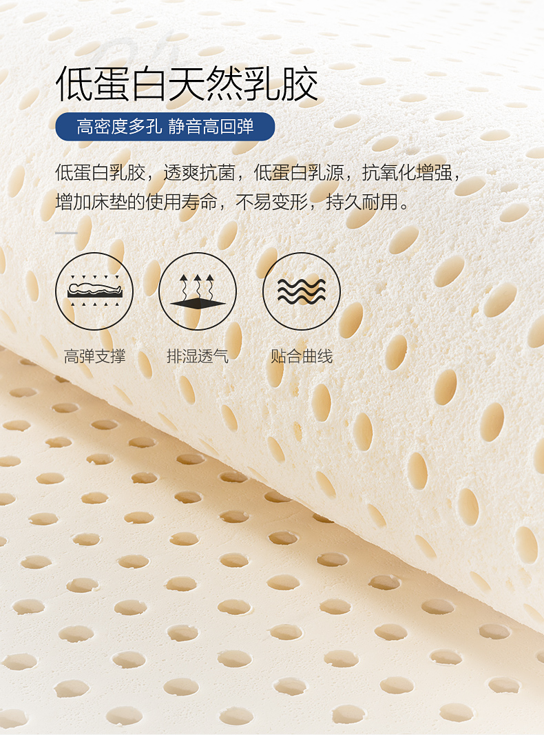 Gisborne cao su thiên nhiên nệm 1,8 m mat 1,5m dừa cứng và mềm nệm lò xo 20cm dày dual-Simmons - Nệm giá nệm cao su non