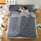 100% túi bông ngủ đi qua bông pad giường du lịch cầm tay bẩn áp dụng tờ đi du lịch khách sạn - Túi ngủ túi ngủ cá mập
