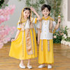 Children's minority Dai costumes for boys and girls, summer clothes, Thai and Indian short-sleeved dance clothes, kindergarten costumes