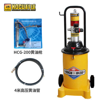 Keqiu 12 high pressure pneumatic grease machine Lithium-based grease gun filling device refueling device